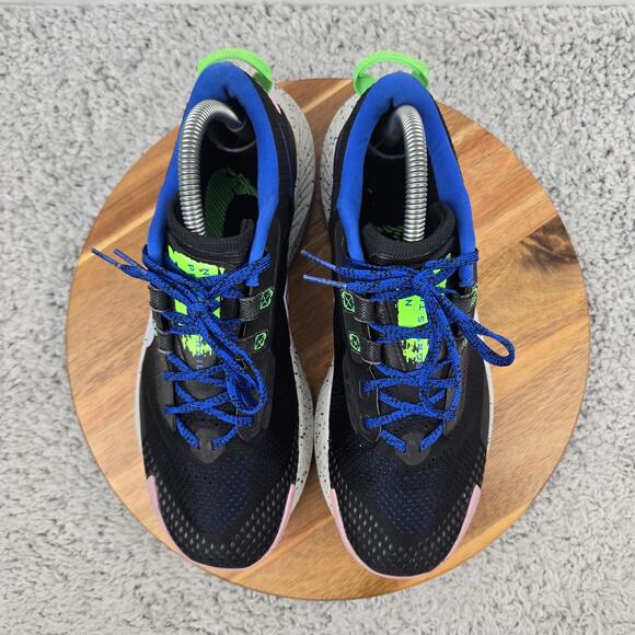 Nike Womens 9.5 Pegasus Trail 3 Black Light Marine Trail Running Shoe DA8698-002 - Picture 5 of 12